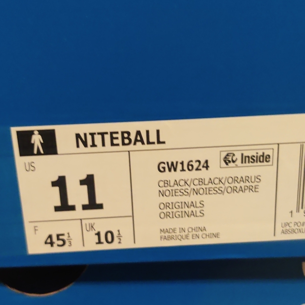 adidas Niteball Club Fresh "Black/Multi" Men's Shoe - Picture 9 of 9